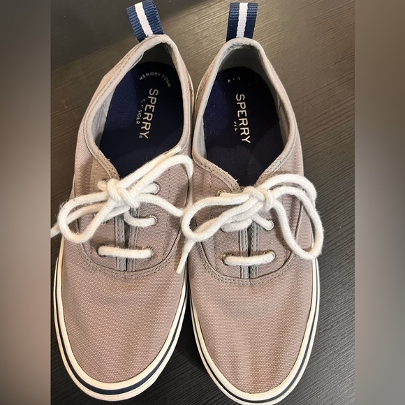 Sperry Shoes - Sperry Top-Sider, Sneakers, Womens, Gray, Size 7.5 M US shoes